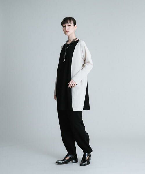 HIROKO KOSHINO / ヒロココシノ チュニック | ジョイントニットチュニック | 詳細8