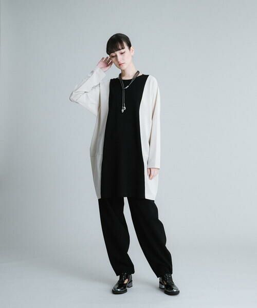 HIROKO KOSHINO / ヒロココシノ チュニック | ジョイントニットチュニック | 詳細9