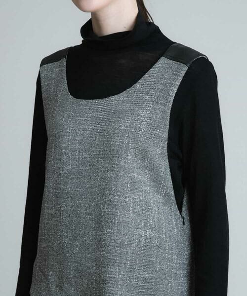 HIROKO KOSHINO / ヒロココシノ ロング・マキシ丈スカート | 【日本製】ツイードジャンパースカート | 詳細4