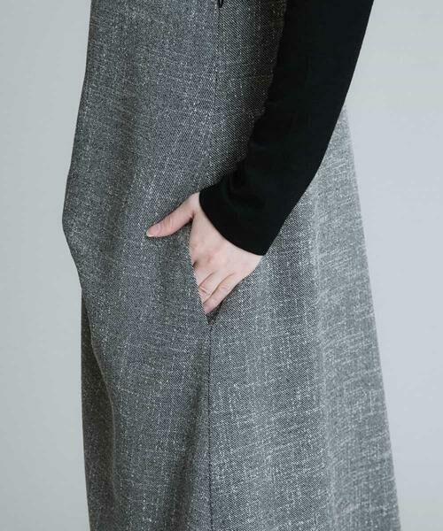HIROKO KOSHINO / ヒロココシノ ロング・マキシ丈スカート | 【日本製】ツイードジャンパースカート | 詳細6