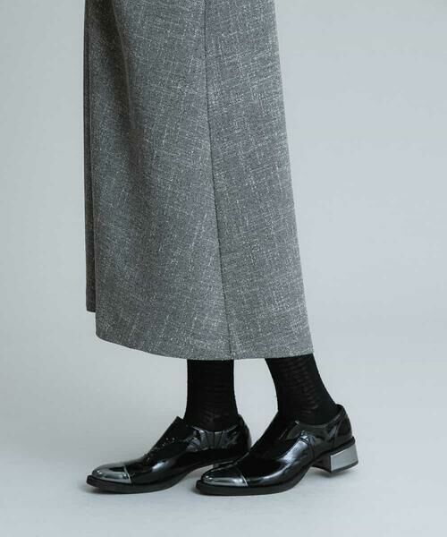 HIROKO KOSHINO / ヒロココシノ ロング・マキシ丈スカート | 【日本製】ツイードジャンパースカート | 詳細7