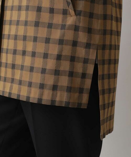 HIROKO KOSHINO / ヒロココシノ テーラードジャケット | 【日本製】ギンガムパターンジャケット | 詳細7