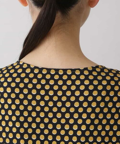 HIROKO KOSHINO / ヒロココシノ カットソー | 【洗える/日本製】ドットパターンプルオーバー | 詳細4