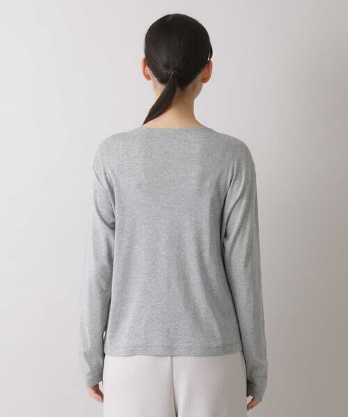 HIROKO KOSHINO / ヒロココシノ カットソー | 【洗える/日本製】ラメデザインカットソー | 詳細2