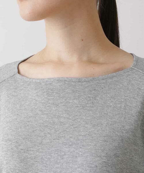 HIROKO KOSHINO / ヒロココシノ カットソー | 【洗える/日本製】ラメデザインカットソー | 詳細3