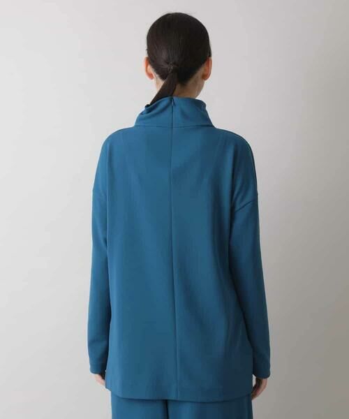 HIROKO KOSHINO / ヒロココシノ カットソー | 【洗える/日本製】ギャザーアクセントプルオーバー | 詳細2