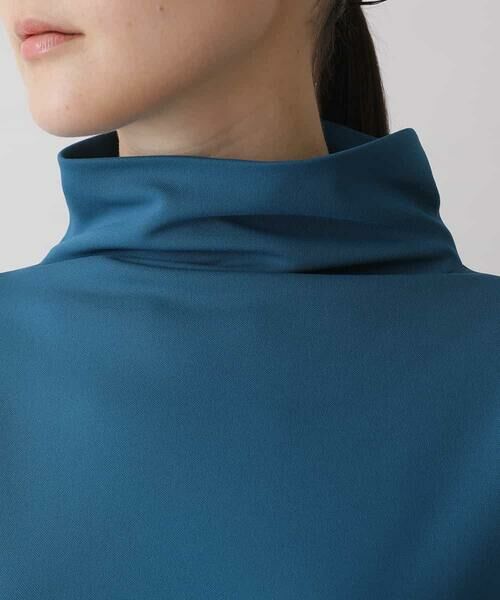 HIROKO KOSHINO / ヒロココシノ カットソー | 【洗える/日本製】ギャザーアクセントプルオーバー | 詳細3