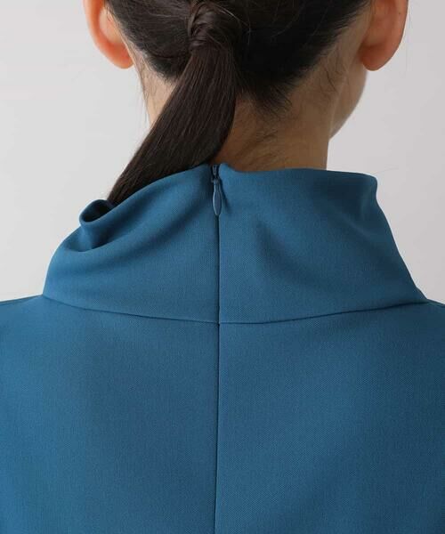 HIROKO KOSHINO / ヒロココシノ カットソー | 【洗える/日本製】ギャザーアクセントプルオーバー | 詳細4