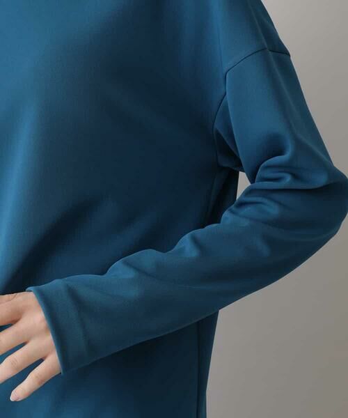 HIROKO KOSHINO / ヒロココシノ カットソー | 【洗える/日本製】ギャザーアクセントプルオーバー | 詳細5
