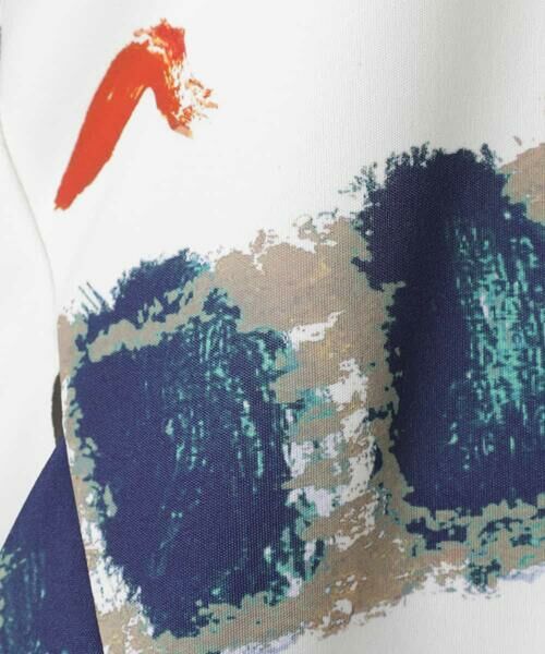 HIROKO KOSHINO / ヒロココシノ カットソー | 【洗える/日本製】バタフライプリントプルオーバー | 詳細7