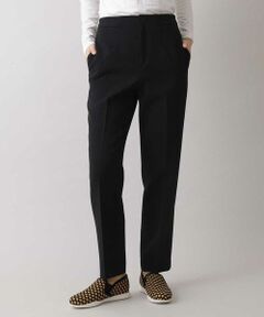 HIROKO KOSHINO / ヒロココシノ チノ・ワークパンツ | 【洗える/日本製】ベーシックストレートパンツ