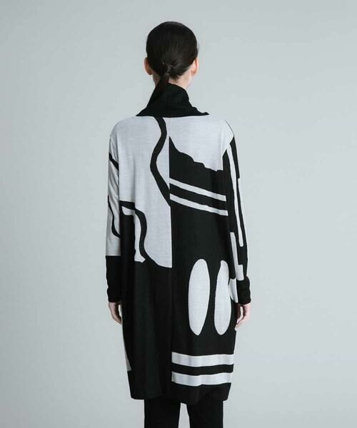 HIROKO KOSHINO / ヒロココシノ チュニック | 【日本製】フラワーアートジャガードチュニック | 詳細7