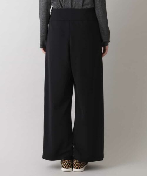 HIROKO KOSHINO / ヒロココシノ その他パンツ | 【洗える/日本製】ラップデザインワイドパンツ | 詳細2