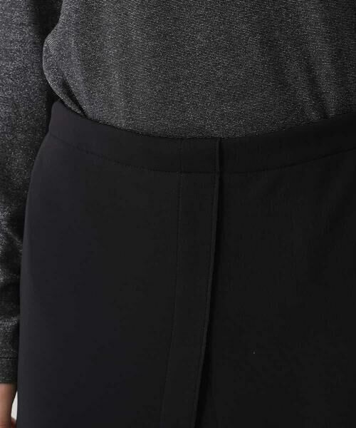 HIROKO KOSHINO / ヒロココシノ その他パンツ | 【洗える/日本製】ラップデザインワイドパンツ | 詳細3