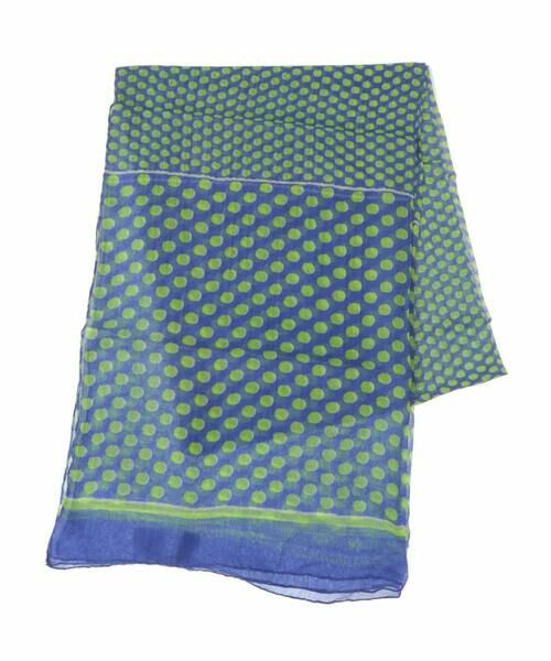 HIROKO KOSHINO / ヒロココシノ マフラー・ショール・スヌード・ストール | ドットプリントストール | 詳細1
