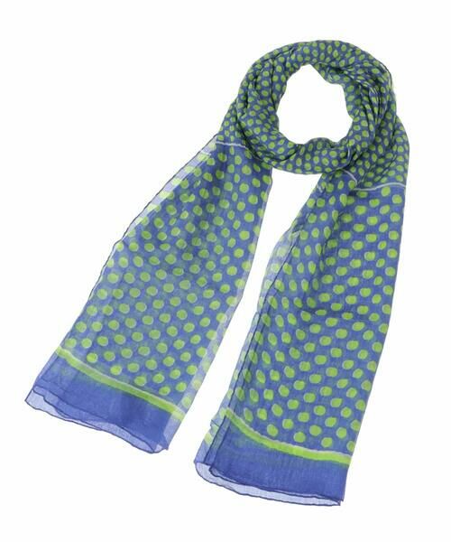 HIROKO KOSHINO / ヒロココシノ マフラー・ショール・スヌード・ストール | ドットプリントストール | 詳細4