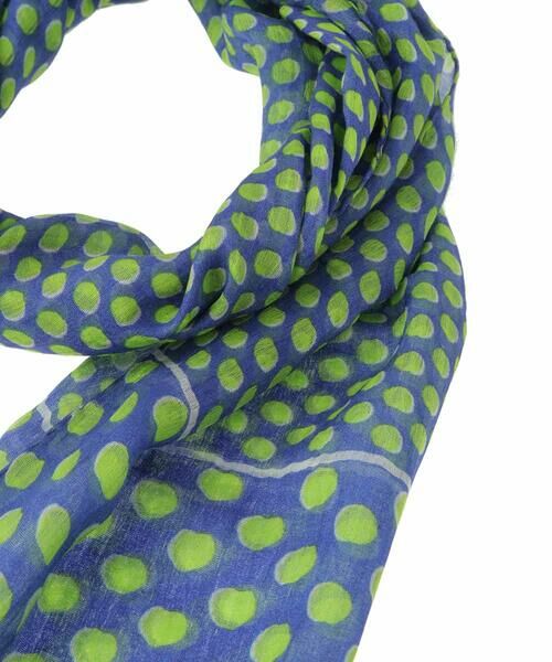 HIROKO KOSHINO / ヒロココシノ マフラー・ショール・スヌード・ストール | ドットプリントストール | 詳細5