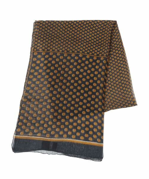 HIROKO KOSHINO / ヒロココシノ マフラー・ショール・スヌード・ストール | ドットプリントストール | 詳細7