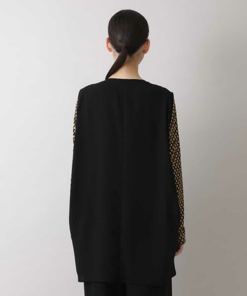 HIROKO KOSHINO / ヒロココシノ ベスト | 【洗える/日本製】フィッシュテールジレ | 詳細3