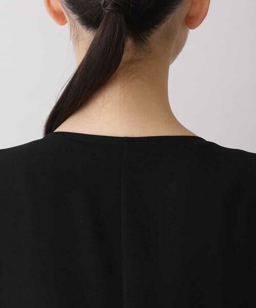 HIROKO KOSHINO / ヒロココシノ ベスト | 【洗える/日本製】フィッシュテールジレ | 詳細5