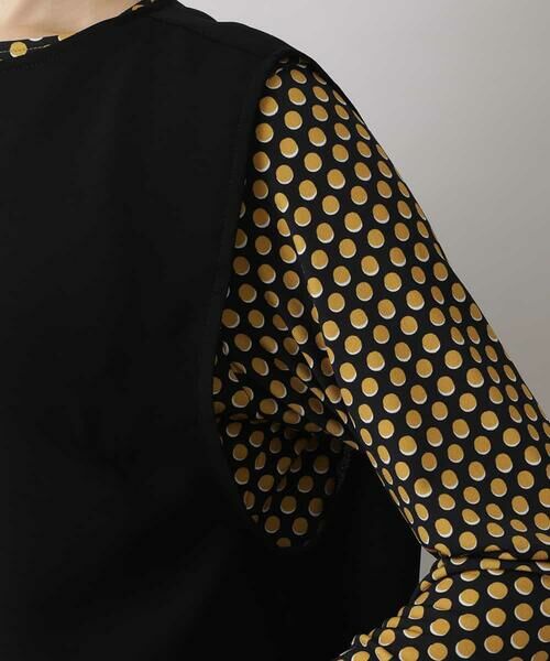 HIROKO KOSHINO / ヒロココシノ ベスト | 【洗える/日本製】フィッシュテールジレ | 詳細6