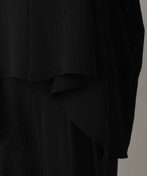 HIROKO KOSHINO / ヒロココシノ ベスト | 【洗える/日本製】フィッシュテールジレ | 詳細8