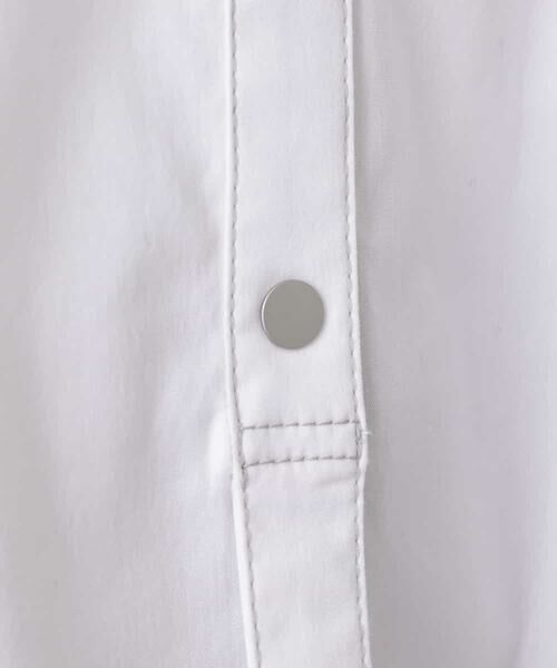 HIROKO KOSHINO / ヒロココシノ シャツ・ブラウス | 【洗濯機で洗える】配色ステッチデザインシャツ | 詳細7