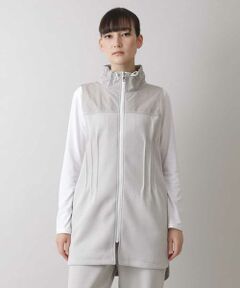 HIROKO KOSHINO / ヒロココシノ ベスト | 【洗濯機で洗える】ハニカムダンボールロングベスト