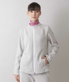 HIROKO KOSHINO / ヒロココシノ ノーカラージャケット | 【洗濯機で洗える】ハニカムダンボールジョイントジャケット