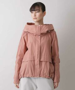 HIROKO KOSHINO / ヒロココシノ その他アウター | 【洗濯機で洗える】ランドフォルムデザインフーデットパーカー