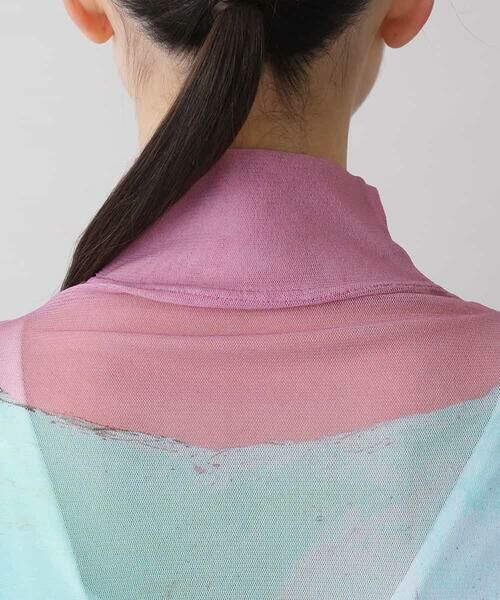 HIROKO KOSHINO / ヒロココシノ カットソー | 【洗濯機で洗える/日本製】アートフルーツチュールトップ | 詳細4