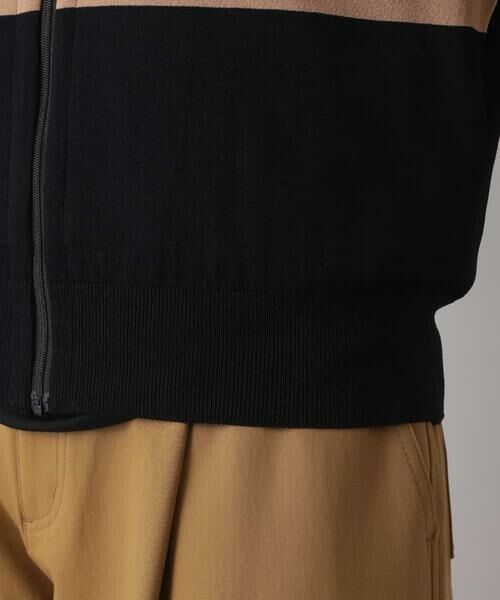 HIROKO KOSHINO / ヒロココシノ カーディガン・ボレロ | 【日本製】バイカラージップアップカーディガン | 詳細7