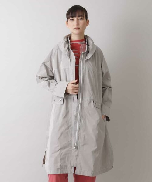 HIROKO KOSHINO / ヒロココシノ その他アウター | 【洗濯機で洗える】マットフェイスタフタコート | 詳細5