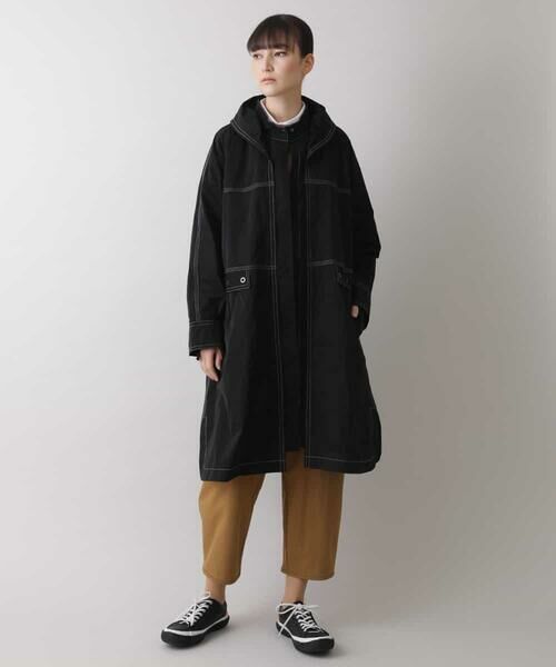HIROKO KOSHINO / ヒロココシノ その他アウター | 【洗濯機で洗える】マットフェイスタフタコート | 詳細6