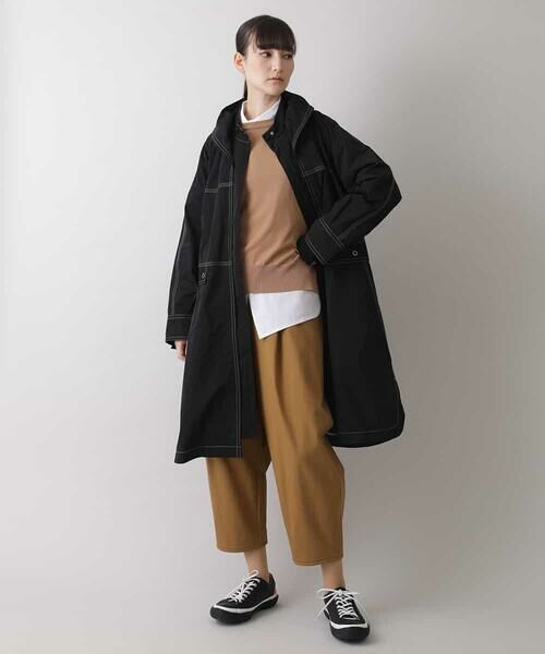 HIROKO KOSHINO / ヒロココシノ その他アウター | 【洗濯機で洗える】マットフェイスタフタコート | 詳細7