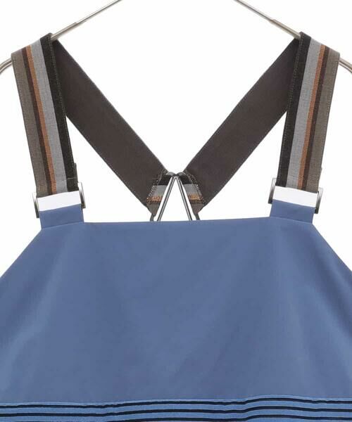 HIROKO KOSHINO / ヒロココシノ ロング・マキシ丈スカート | 【日本製】ストレッチタフタエプロンドレス | 詳細2