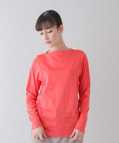 HIROKO KOSHINO / ヒロココシノ カットソー | 【洗える/日本製】ボートネックカットソー