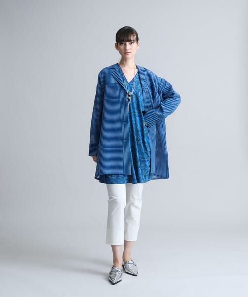 HIROKO KOSHINO / ヒロココシノ チュニック | 【洗える/日本製】更紗プリントデザインチュニック | 詳細10
