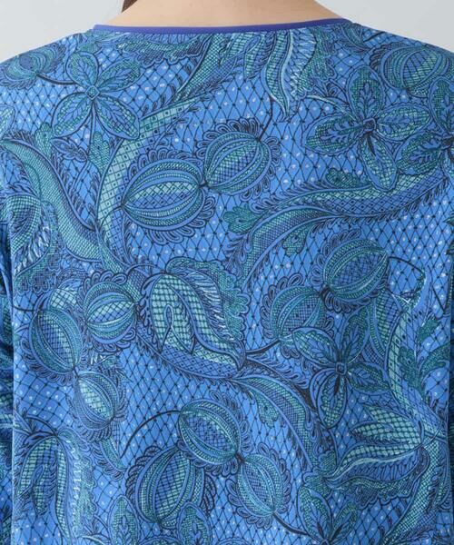 HIROKO KOSHINO / ヒロココシノ チュニック | 【洗える/日本製】更紗プリントデザインチュニック | 詳細4