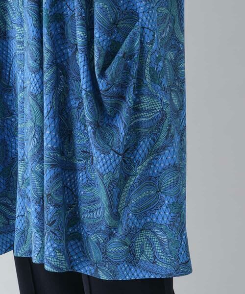 HIROKO KOSHINO / ヒロココシノ チュニック | 【洗える/日本製】更紗プリントデザインチュニック | 詳細6