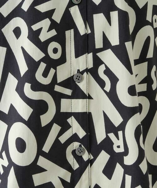 HIROKO KOSHINO / ヒロココシノ シャツ・ブラウス | 【洗濯機で洗える】ロゴストライプデザインシャツ | 詳細7