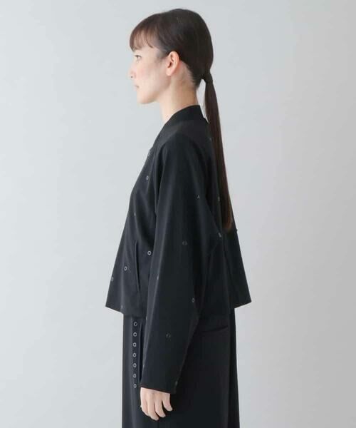 HIROKO KOSHINO / ヒロココシノ その他アウター | 【洗濯機で洗える】コンパクトストレッチボレロジャケット | 詳細1