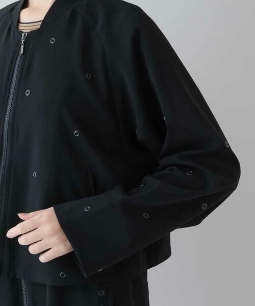 HIROKO KOSHINO / ヒロココシノ その他アウター | 【洗濯機で洗える】コンパクトストレッチボレロジャケット | 詳細5