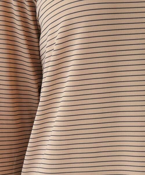 HIROKO KOSHINO / ヒロココシノ カットソー | 【洗濯機で洗える/日本製】ジョイクールボーダーカットソー | 詳細7