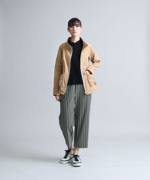 HIROKO KOSHINO / ヒロココシノ その他パンツ | 【洗濯機で洗える/日本製】カラーストライプスワイドシルエットパンツ | 詳細10