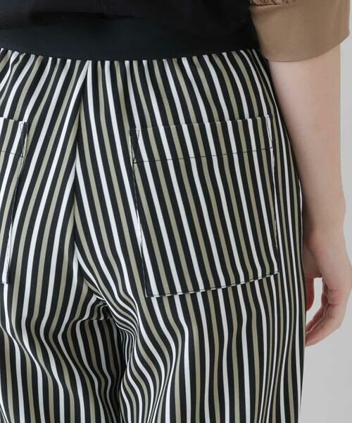 HIROKO KOSHINO / ヒロココシノ その他パンツ | 【洗濯機で洗える/日本製】カラーストライプスワイドシルエットパンツ | 詳細4