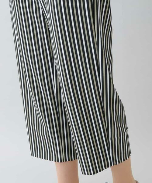 HIROKO KOSHINO / ヒロココシノ その他パンツ | 【洗濯機で洗える/日本製】カラーストライプスワイドシルエットパンツ | 詳細7