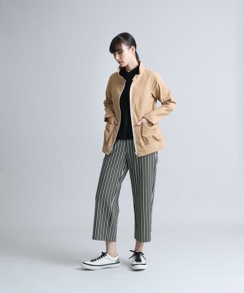 HIROKO KOSHINO / ヒロココシノ その他パンツ | 【洗濯機で洗える/日本製】カラーストライプスワイドシルエットパンツ | 詳細9