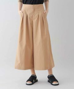 HIROKO KOSHINO / ヒロココシノ その他パンツ | 【洗濯機で洗える】ストレッチタフタワイドフレアパンツ