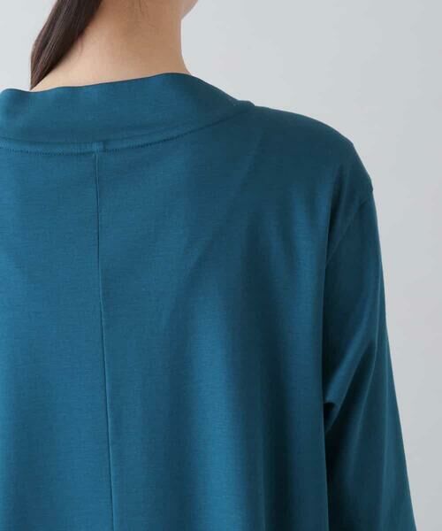 HIROKO KOSHINO / ヒロココシノ カットソー | 【洗える/日本製】アートプリントチュニックカットソー | 詳細4